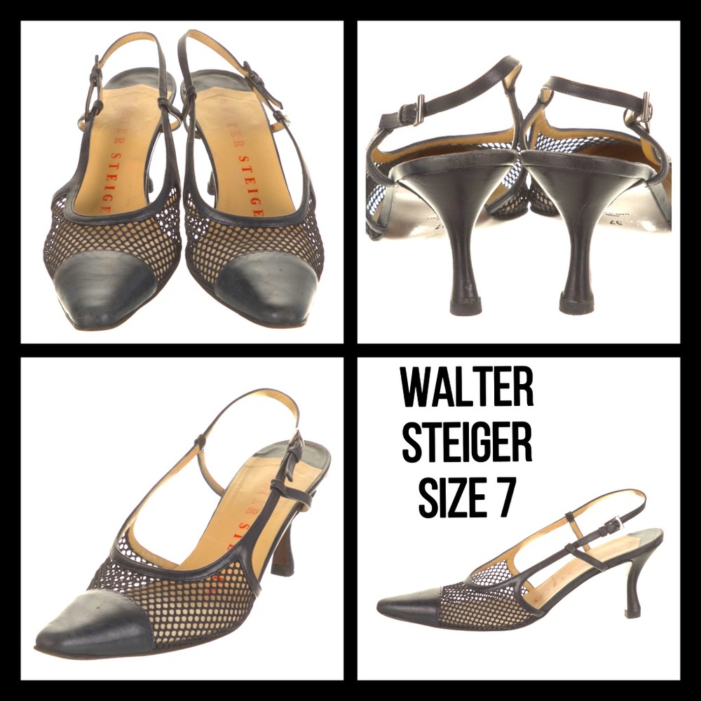 Walter Steiger Kitten Heels Size 7